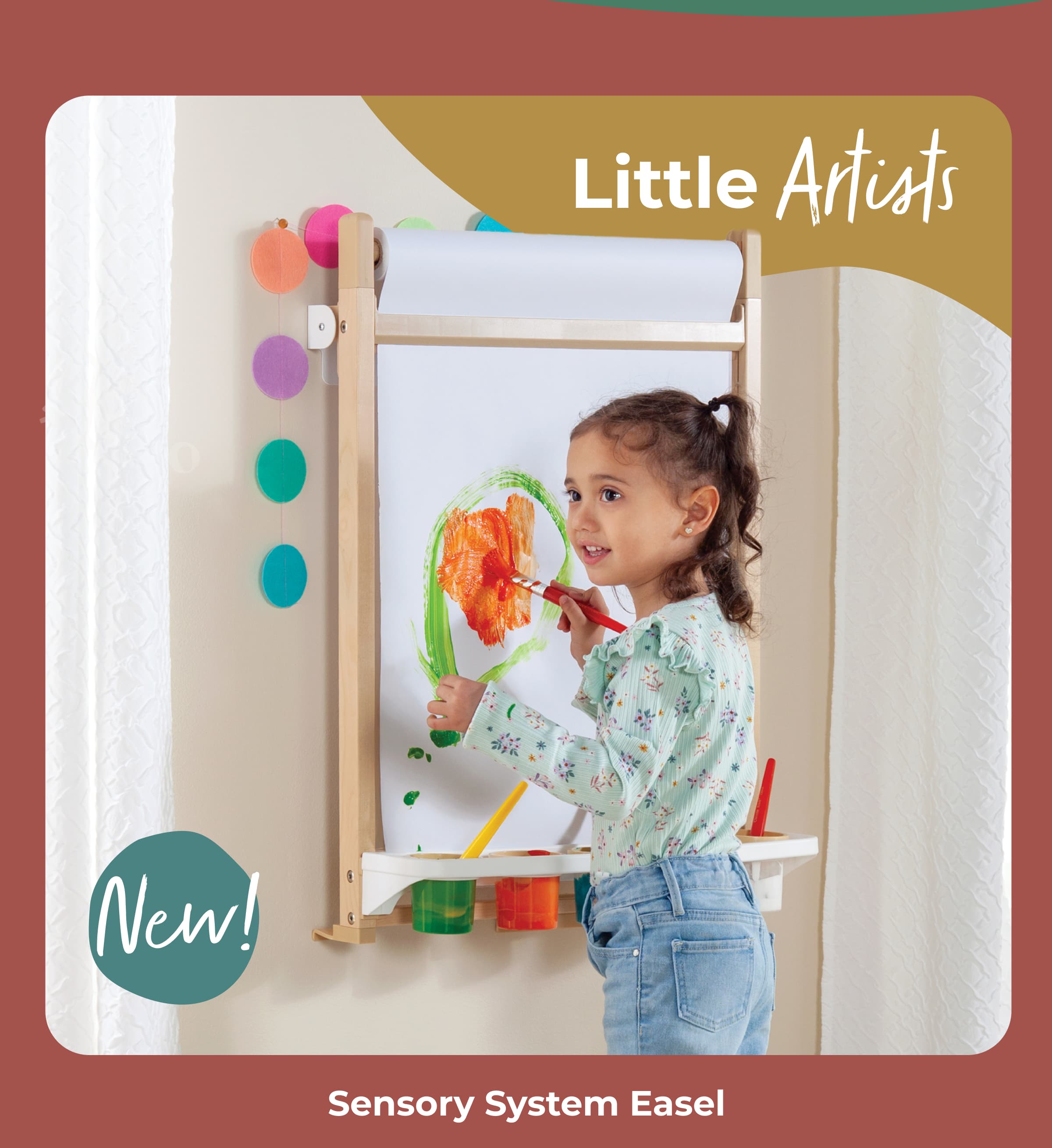 Sensory System Easel