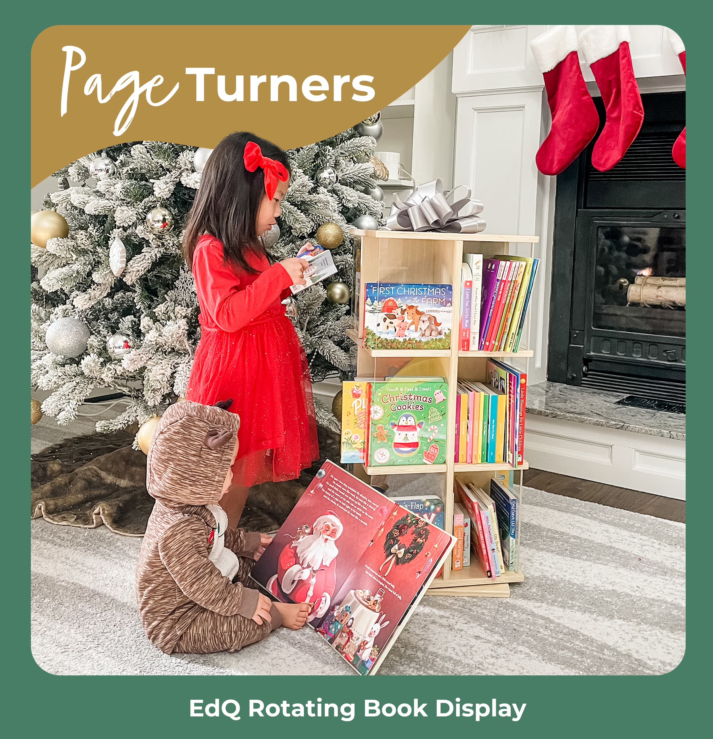 EdQ Rotating Book Display