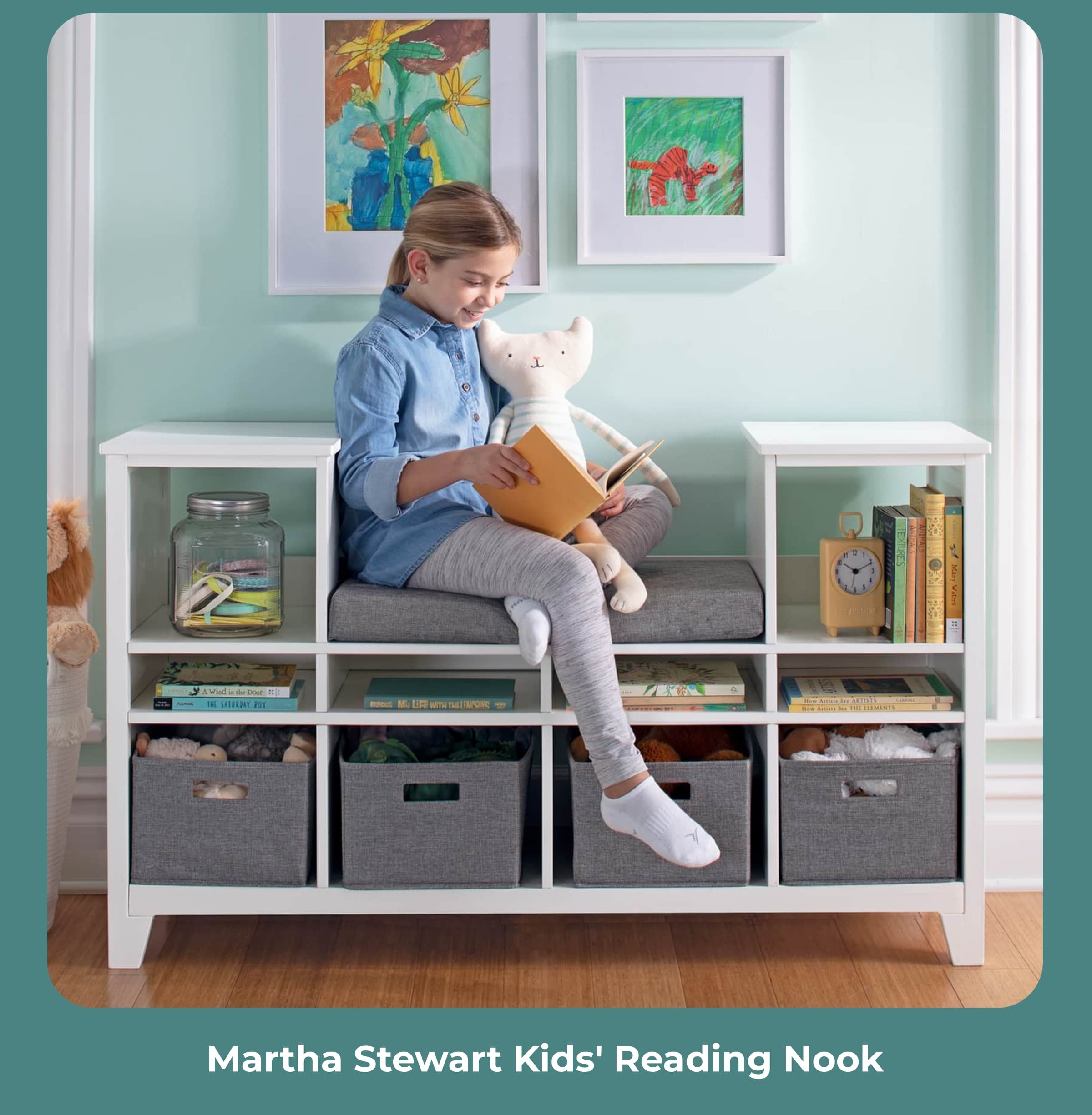 Martha Stewart Kids' Reading Nook