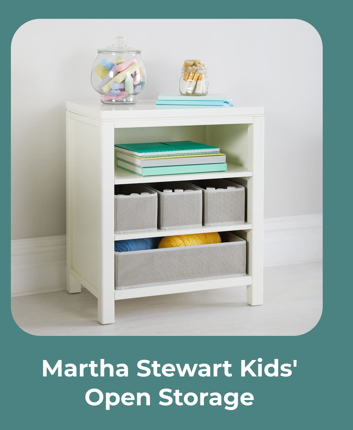 Martha Stewart Kids' Open Storage