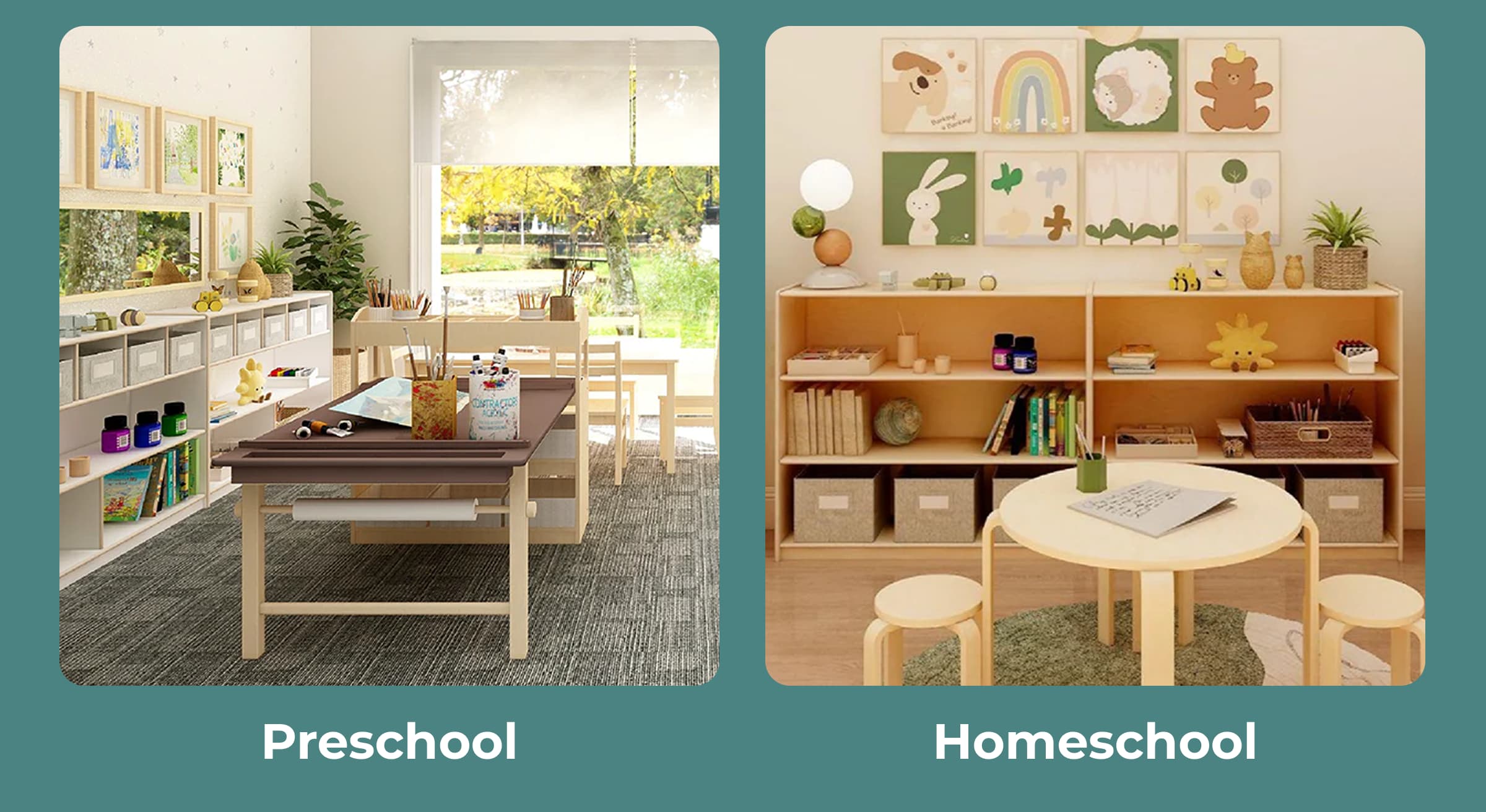 Preschool and Homeschool