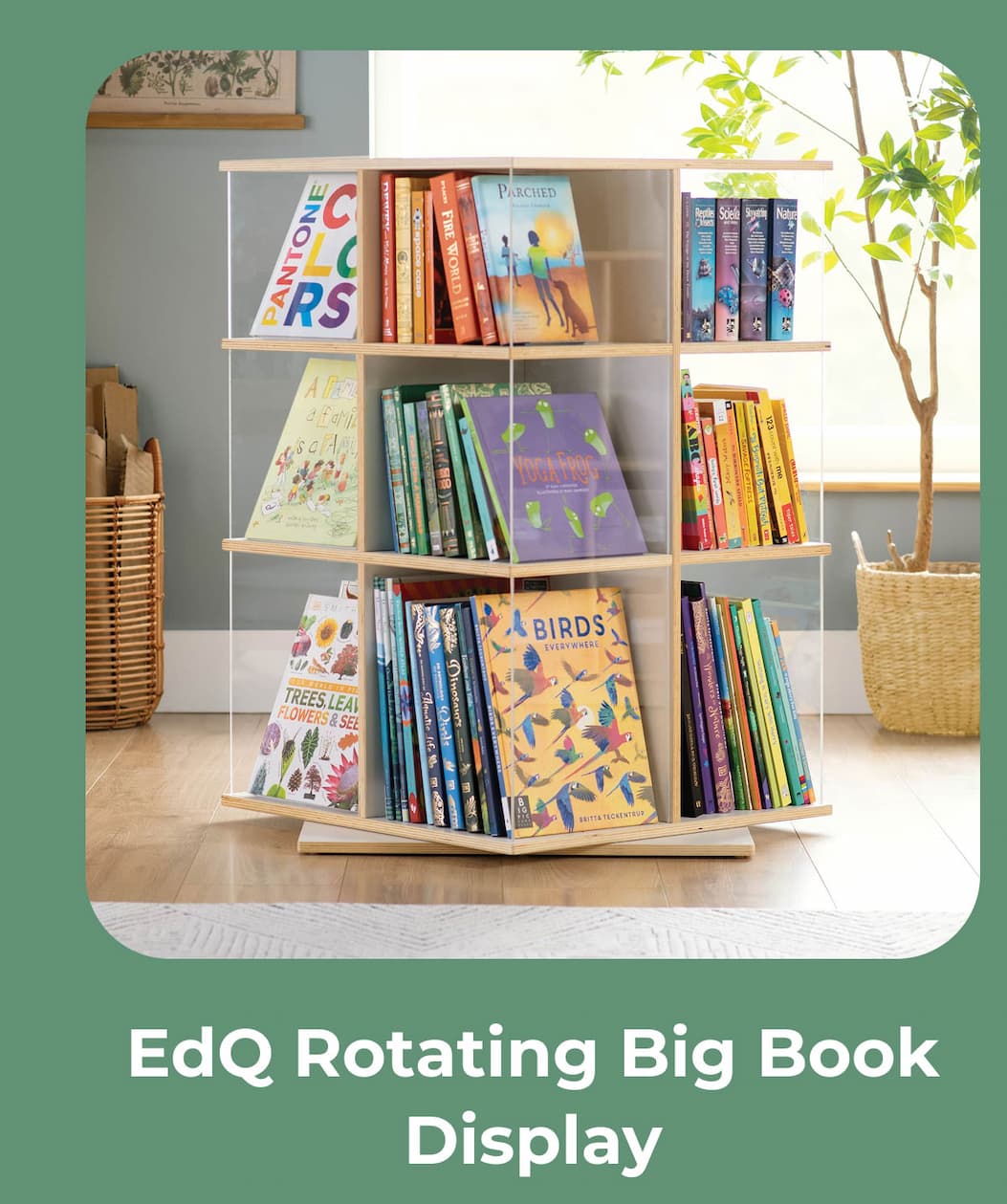 EdQ Rotating Big Book Display