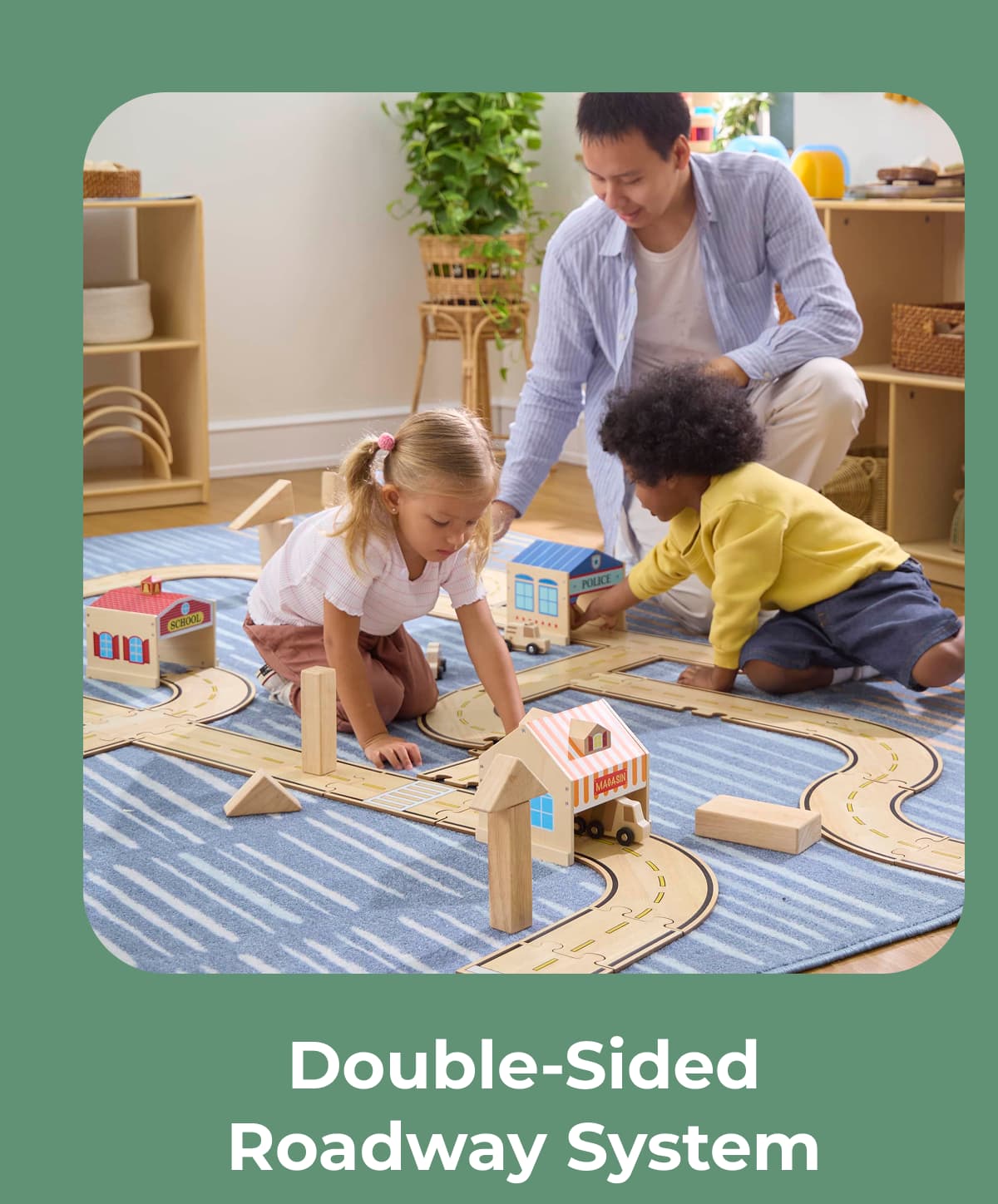 Double-Sided Roadway System