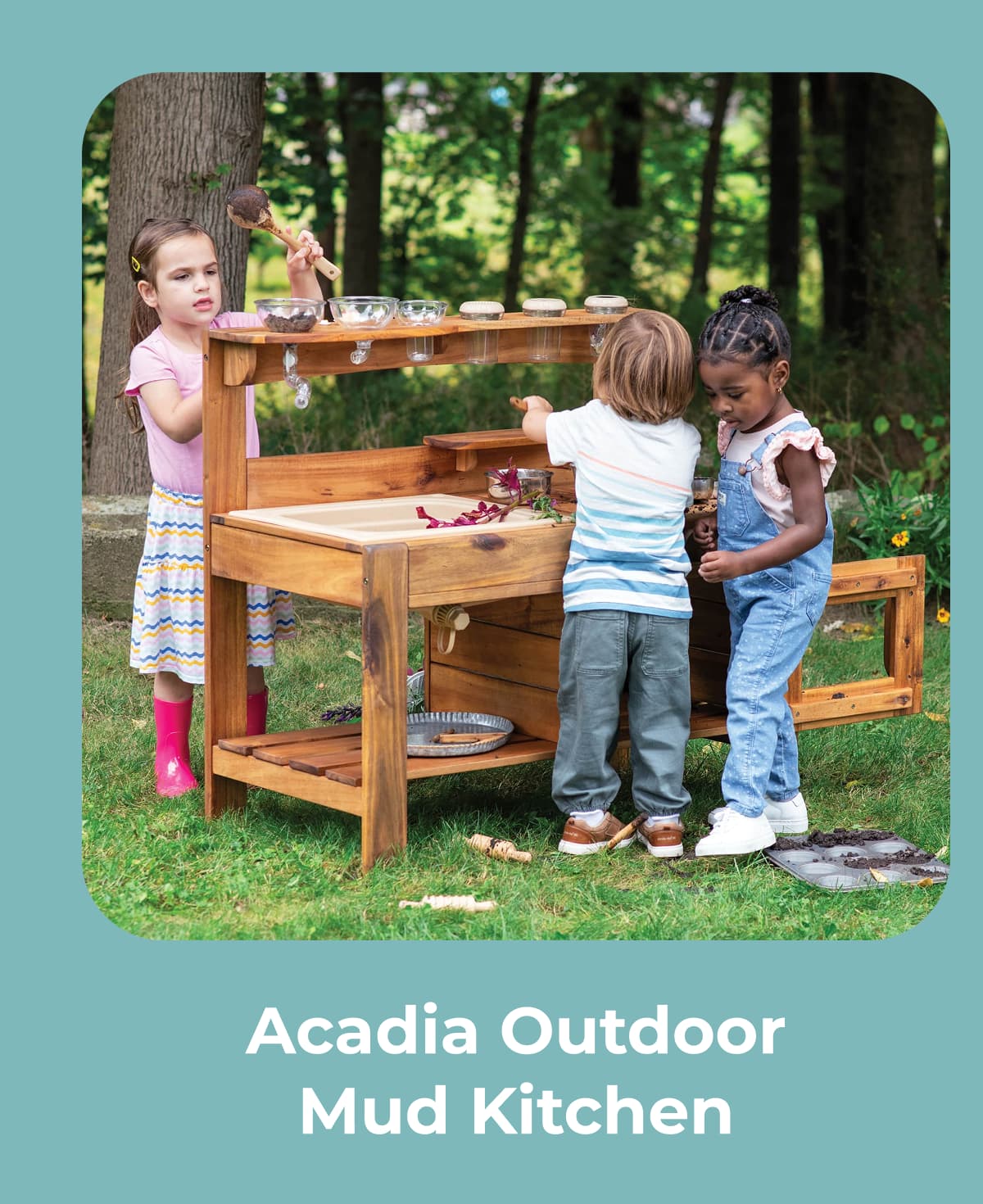 Acadia Outdoor Mud Kitchen