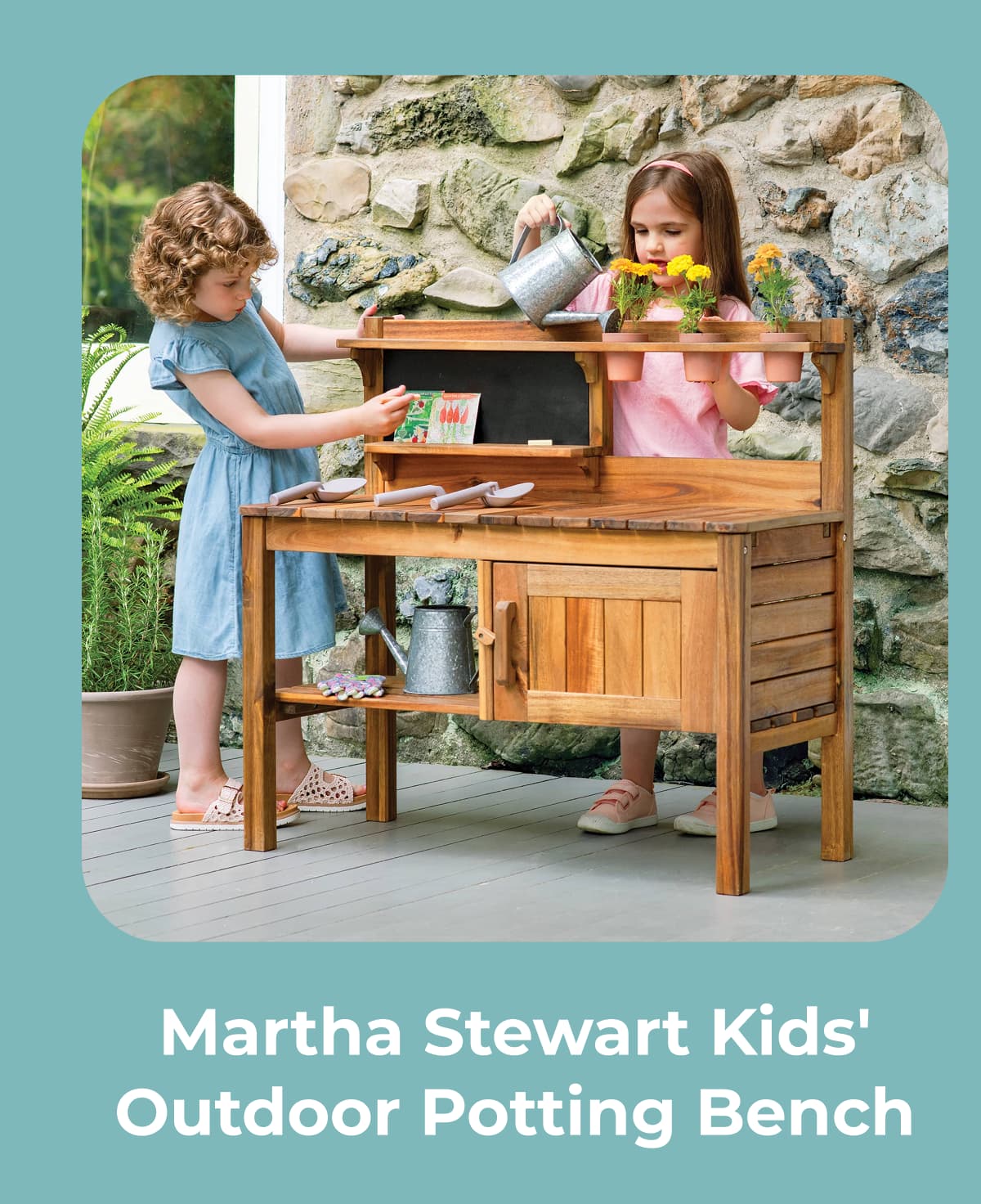 Martha Stewart Kids' Outdoor Potting Bench