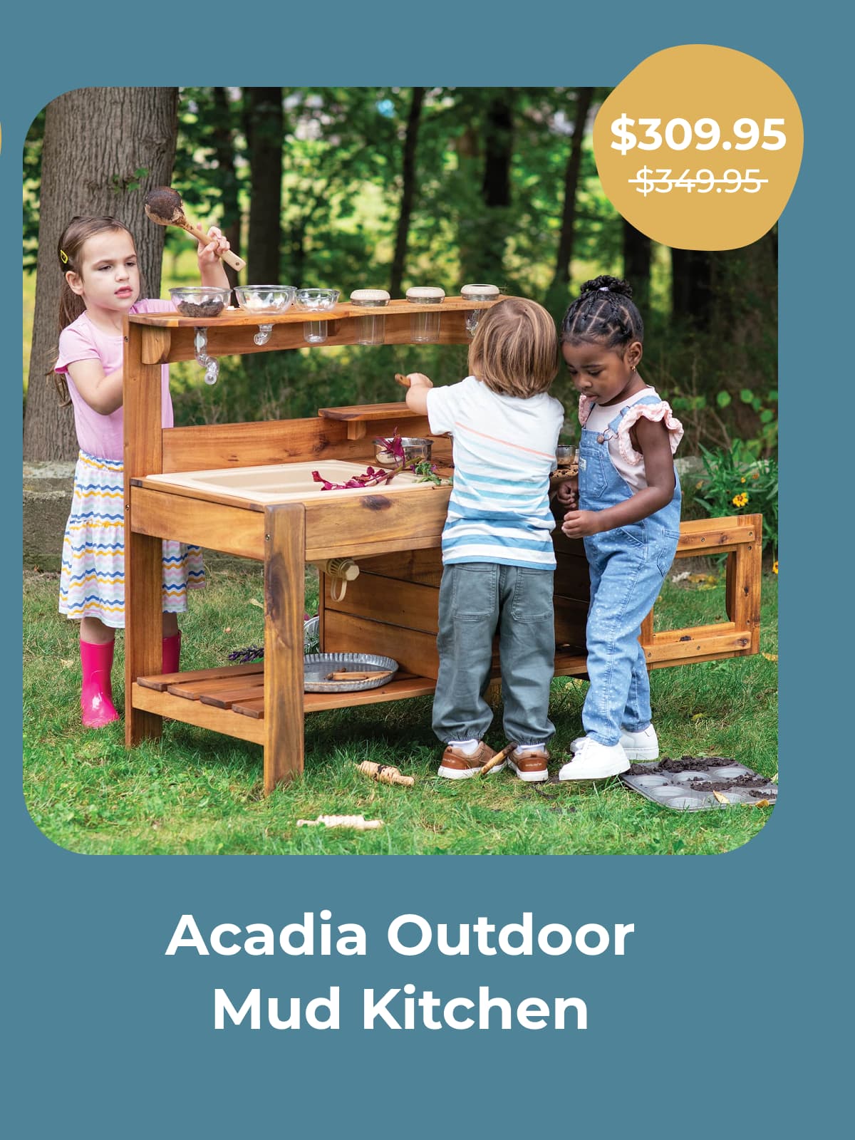 Acadia Outdoor Mud Kitchen