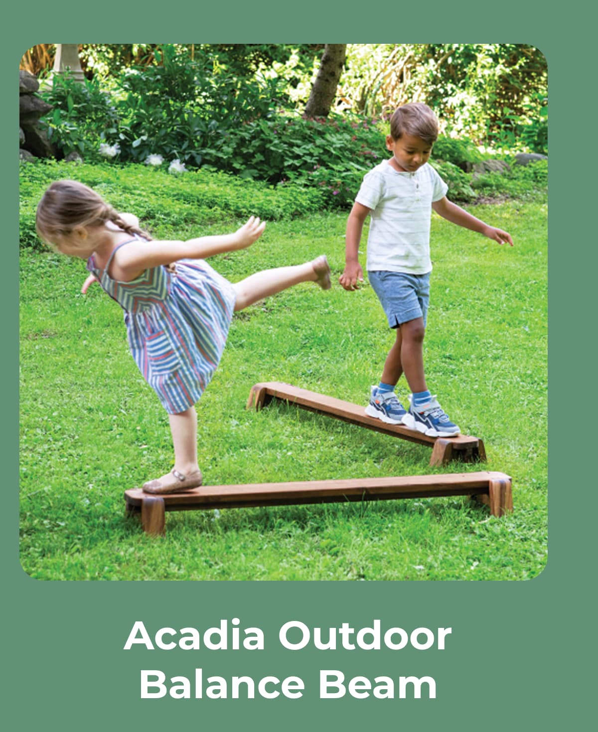 Acadia Outdoor Balance Beam