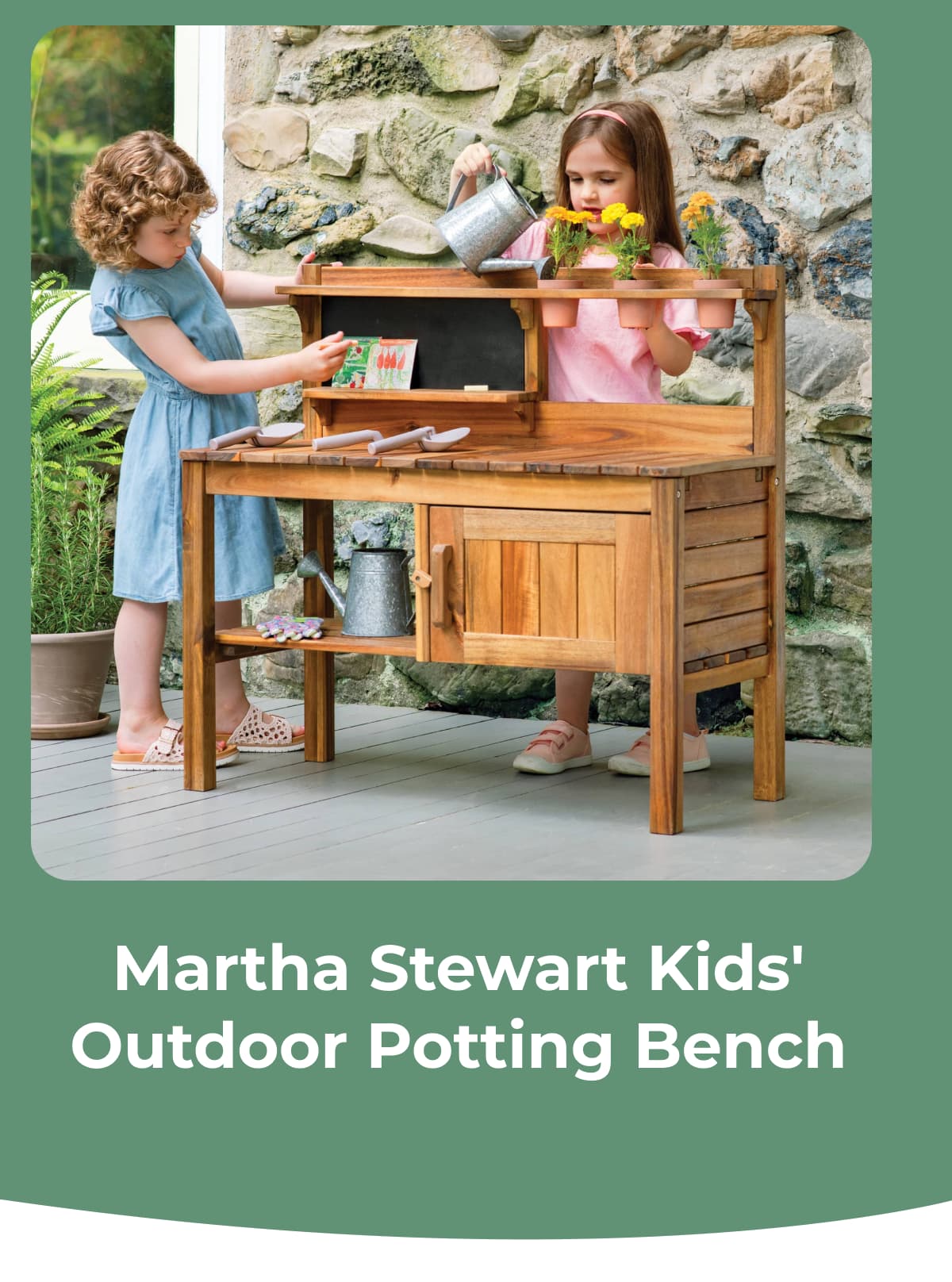Martha Stewart Kids' Outdoor Potting Bench