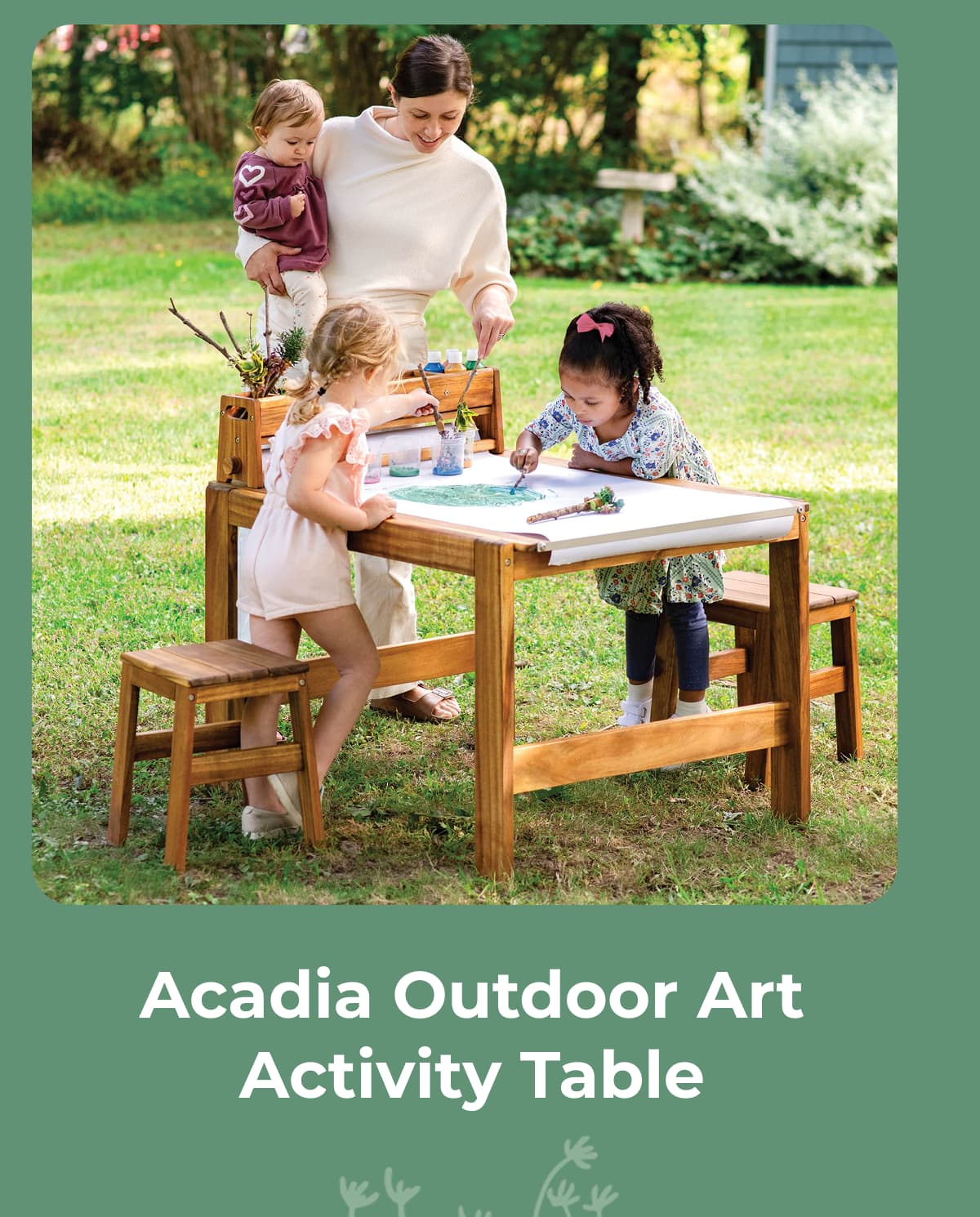 Acadia Outdoor Art Activity Table