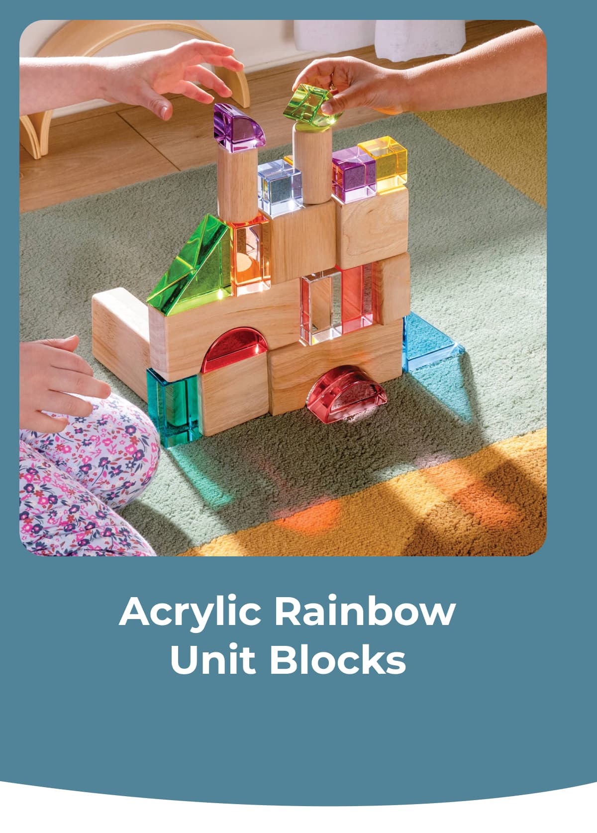 Acrylic Rainbow Unit Blocks