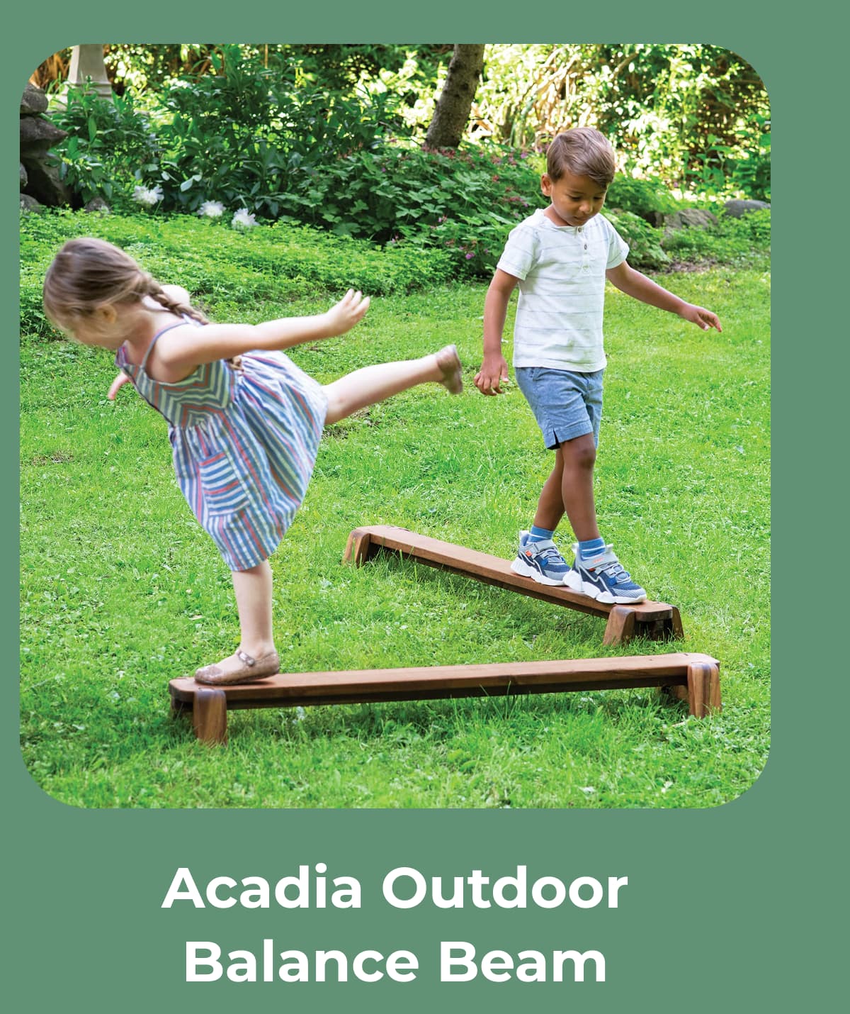 Acadia Outdoor Balance Beam