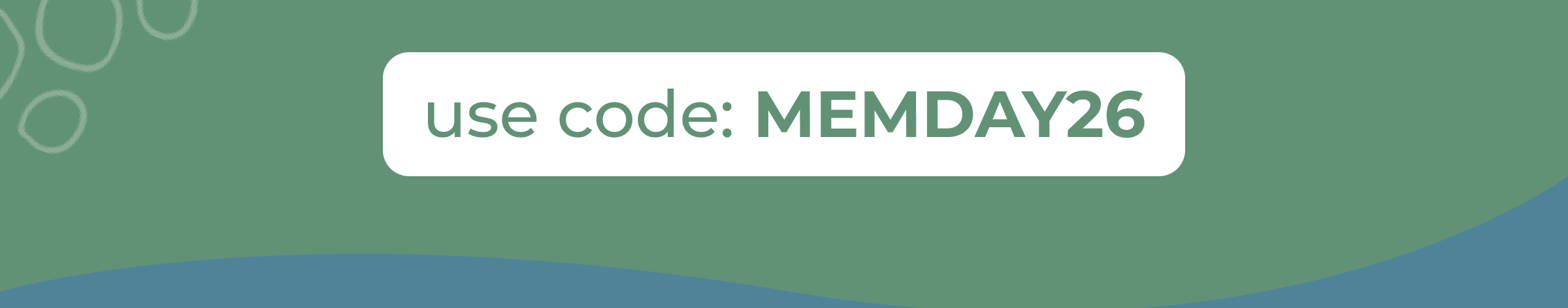 Memorial Day Sale