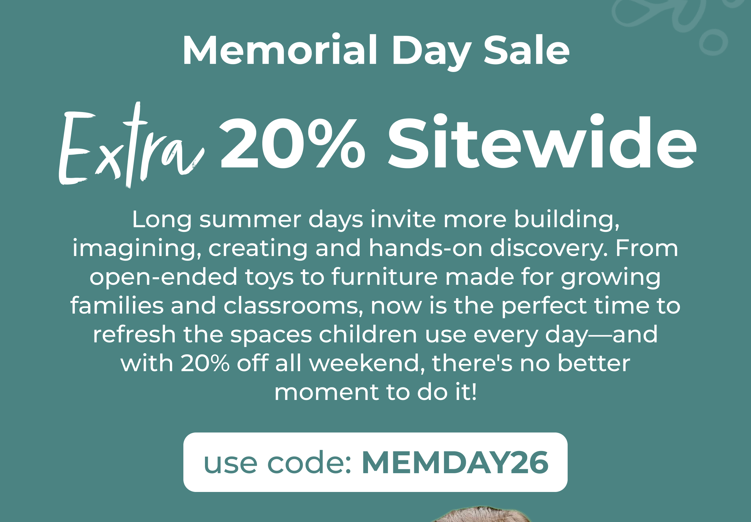 Extra 20% Sitewide