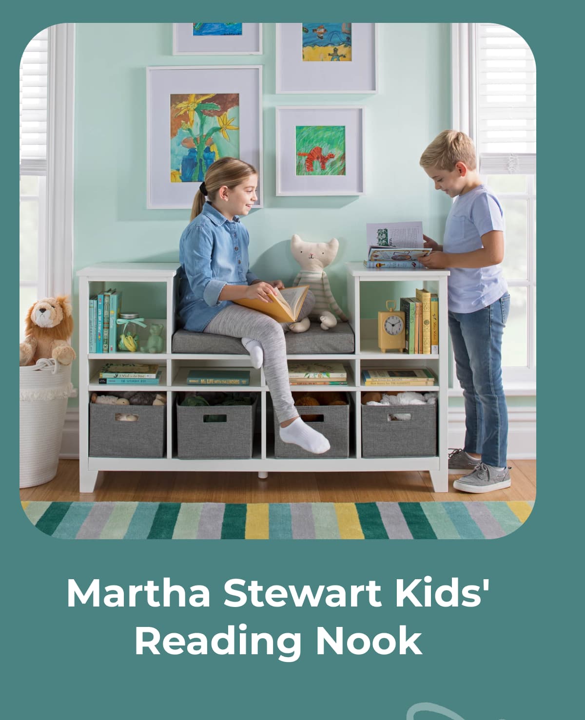 Martha Stewart Kids' Reading Nook