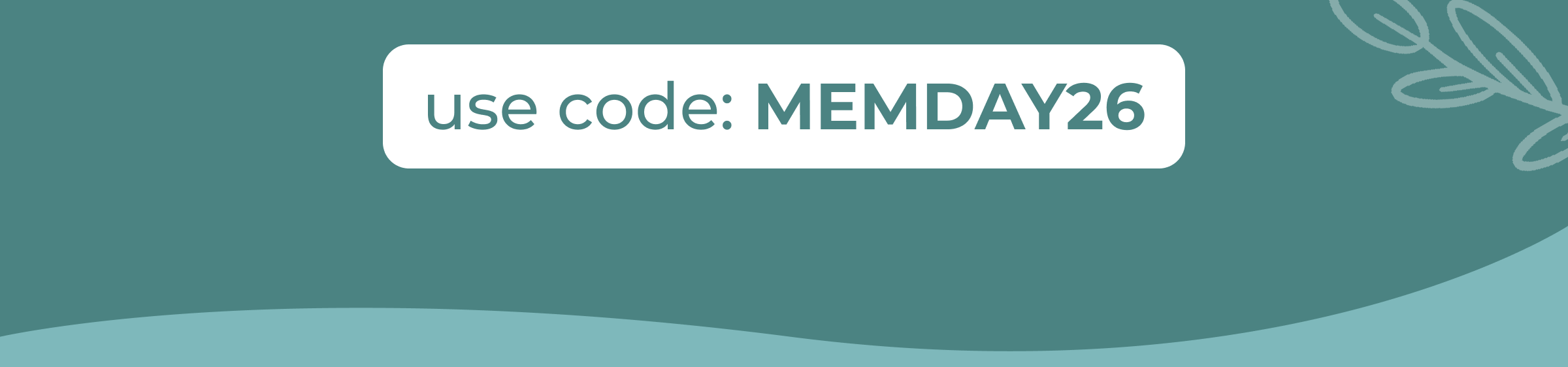 Memorial Day Sale