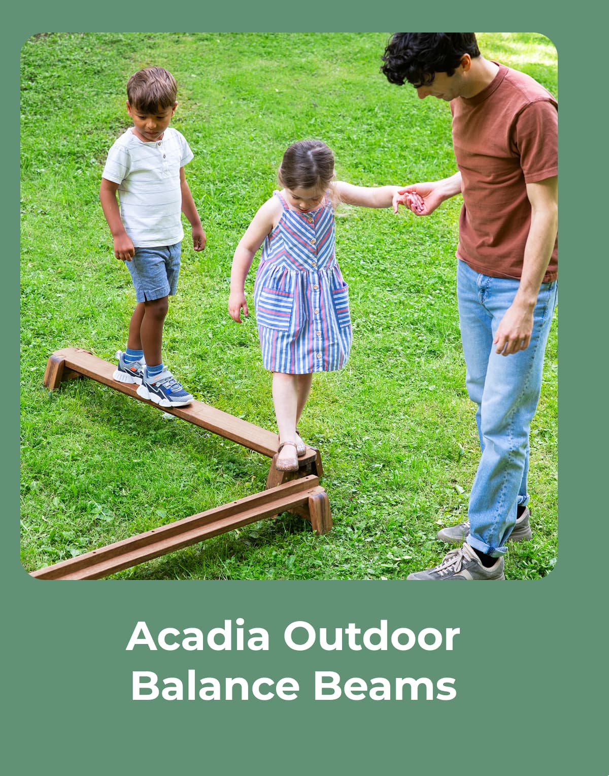 Acadia Outdoor Balance Beams