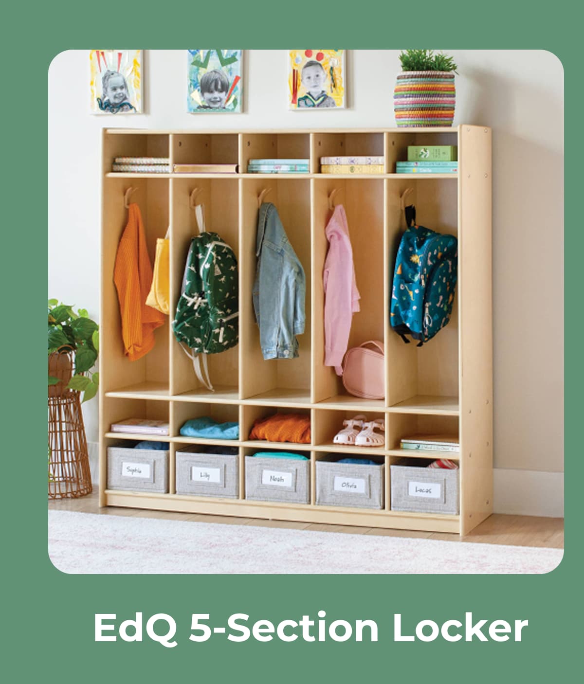 EdQ 5-Section Locker 