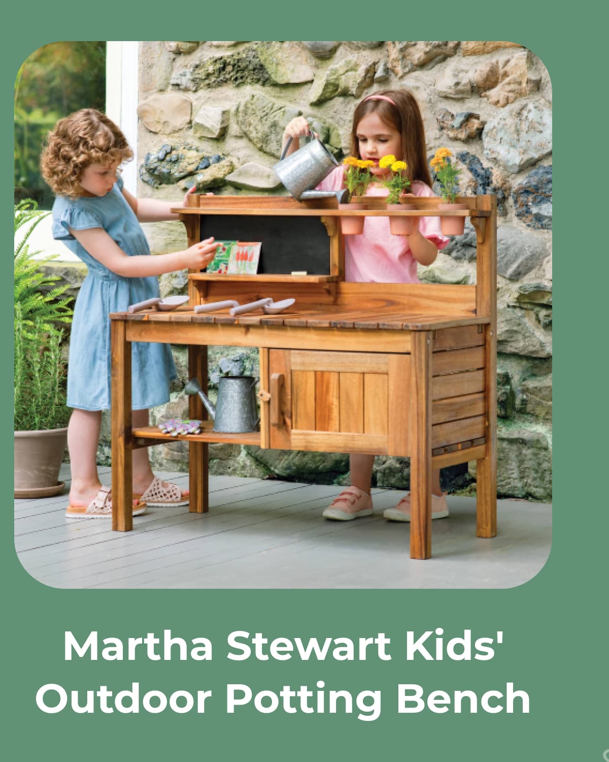 Martha Stewart Kids' Outdoor Potting Bench