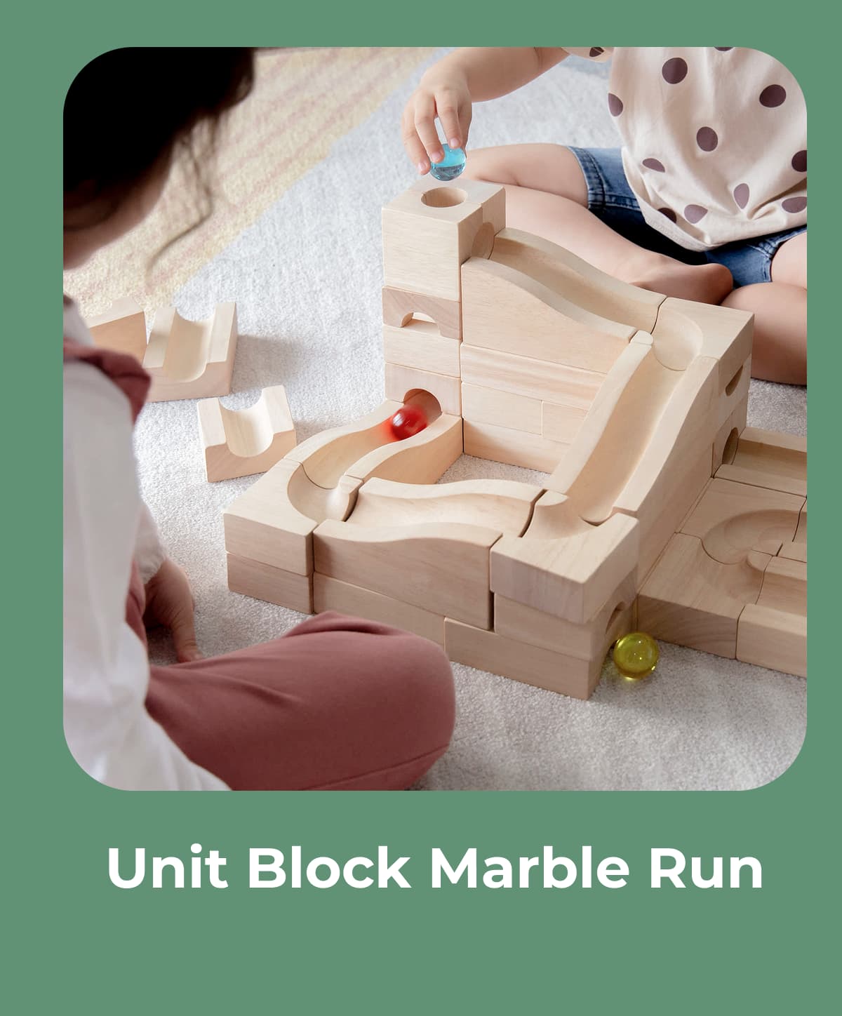 Unit Block Marble Run