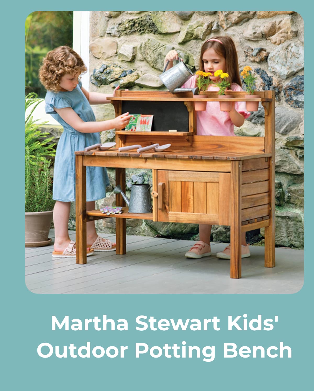 Martha Stewart Kids' Outdoor Potting Bench
