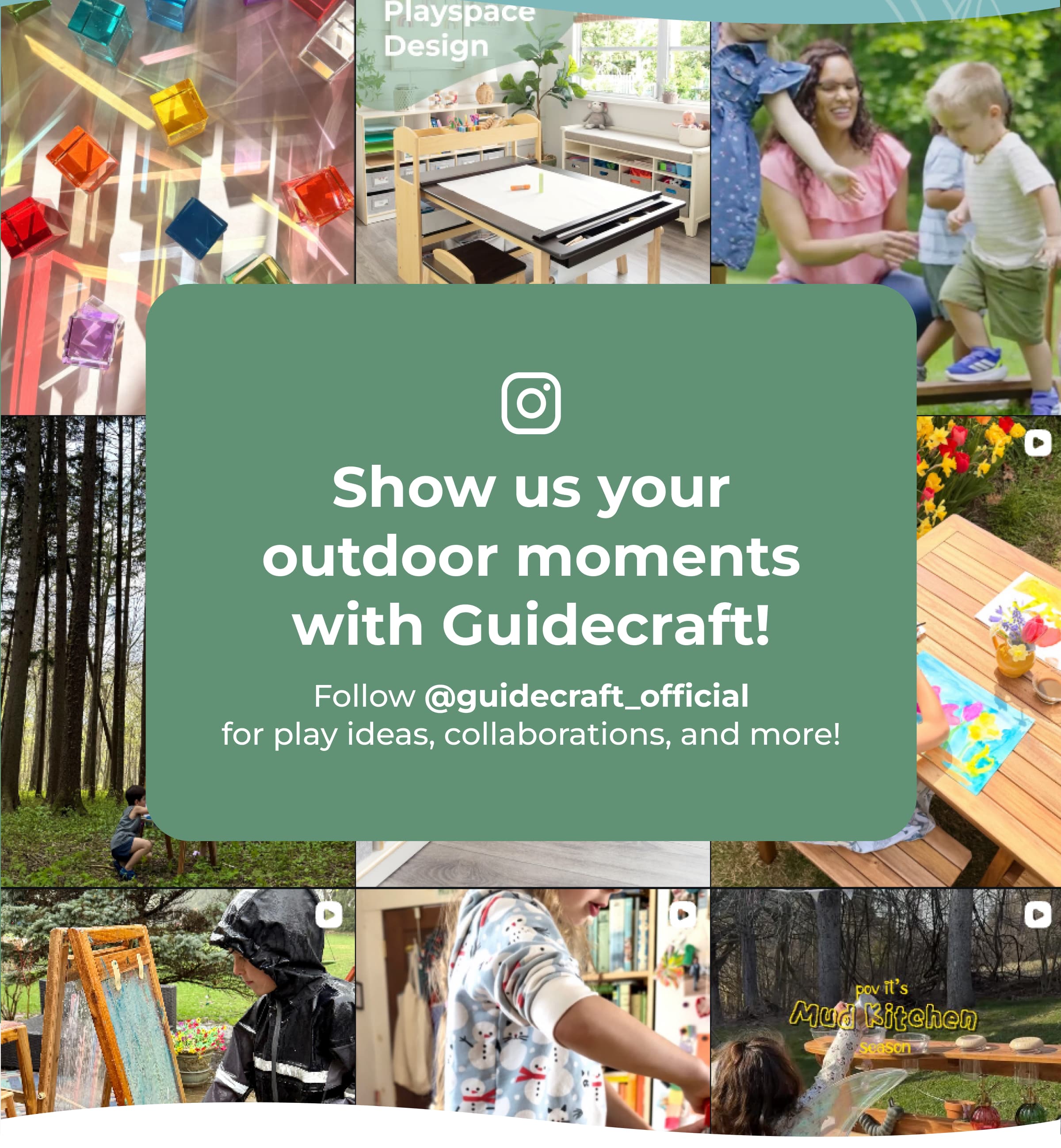 Show Us Your Outdoor Moments with Guidecraft!