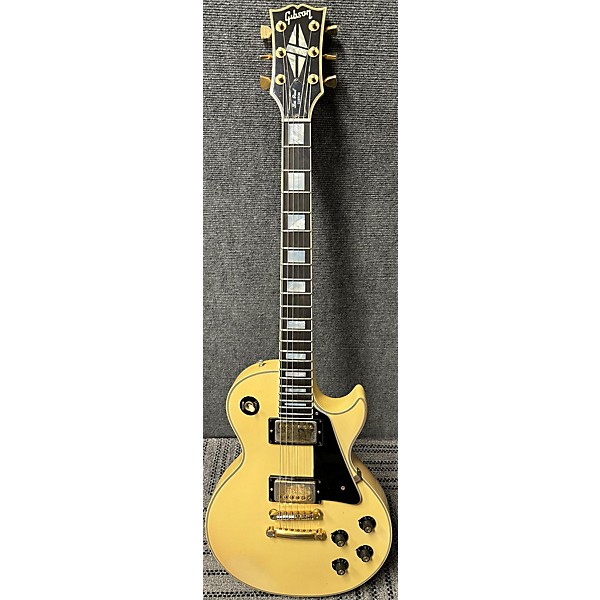 Vintage Gibson 1970s 1974-1975 Les Paul Custom Solid Body Electric Guitar