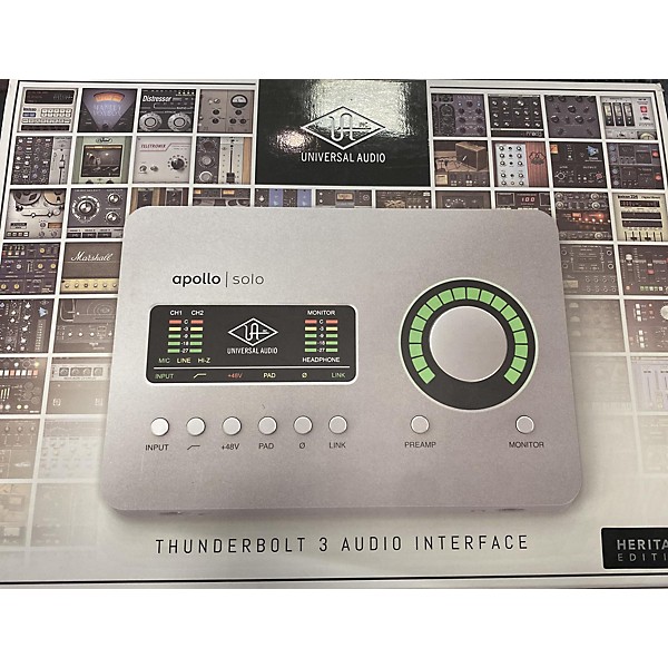 Used Universal Audio Apollo Solo Heritage Edition Audio Interface   