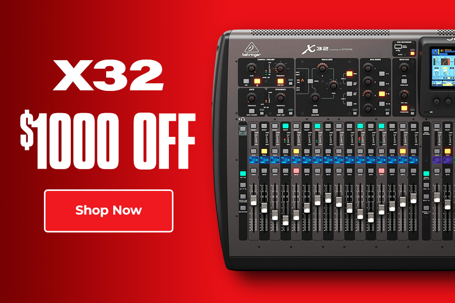 X32 $1000 OFF