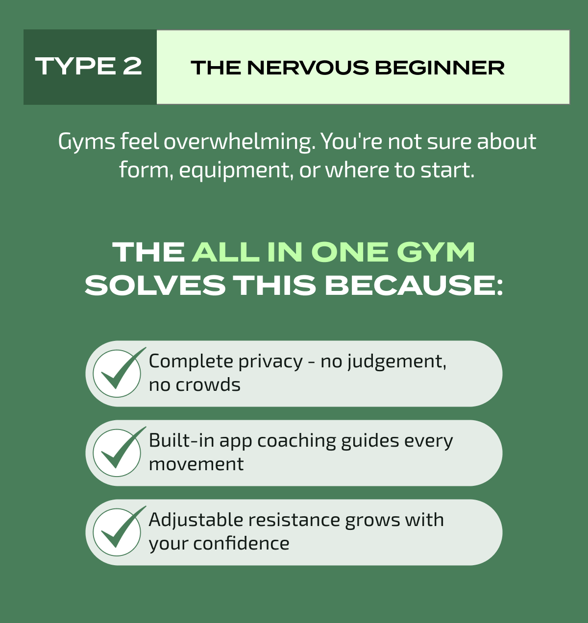 TYPE 2 THE NERVOUS BEGINNER