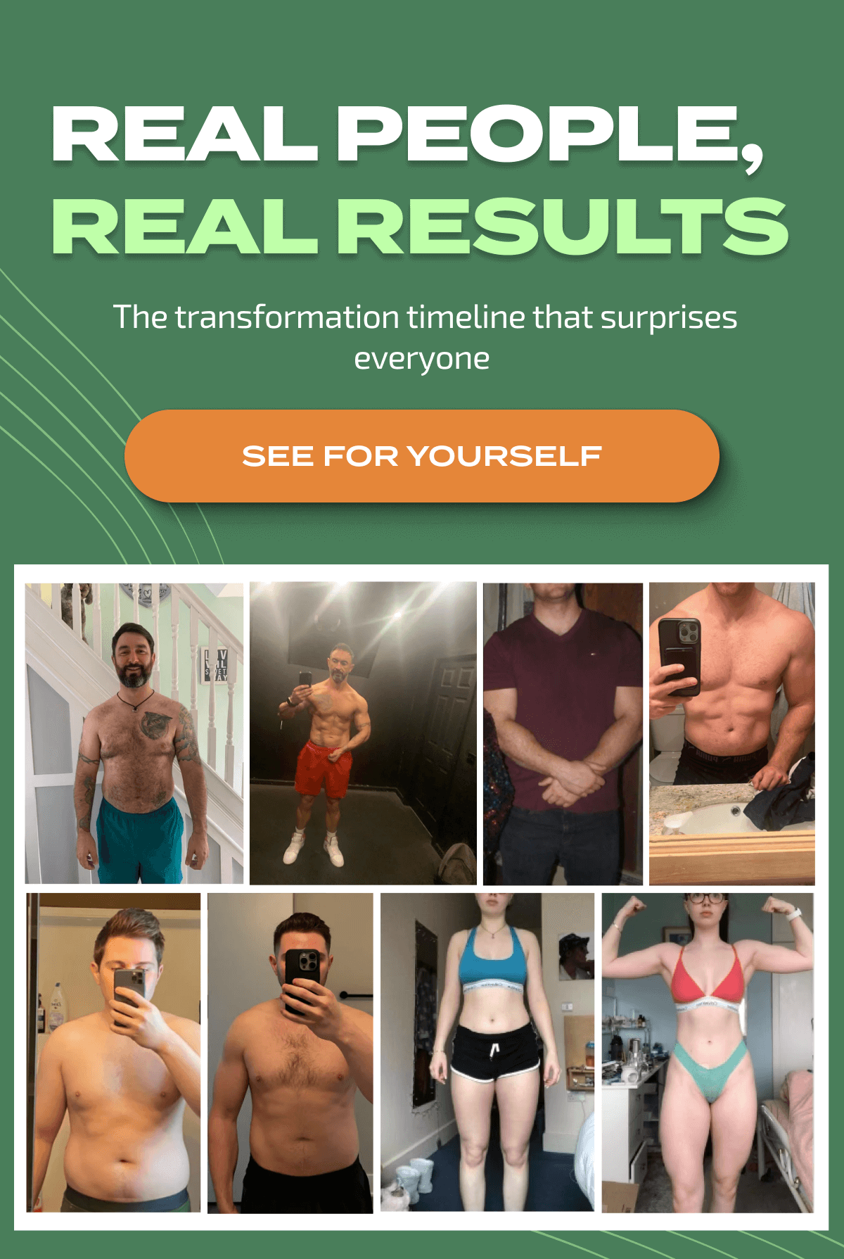 Real People, Real Results | SEE FOR YOURSELF