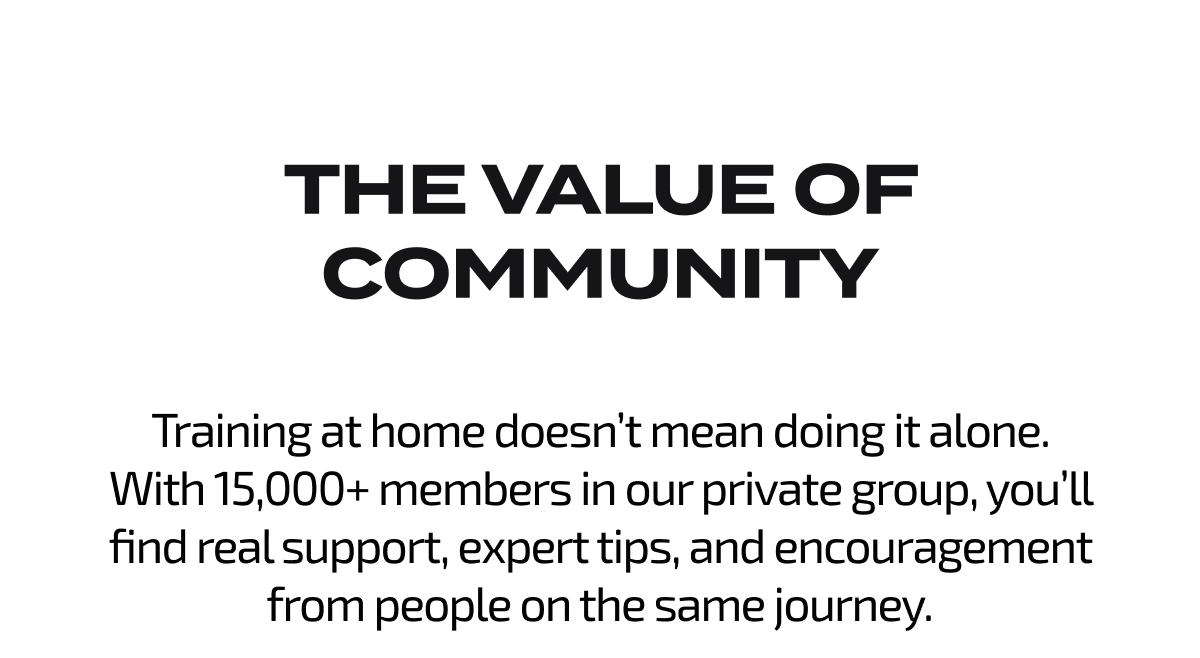 The Value of Community