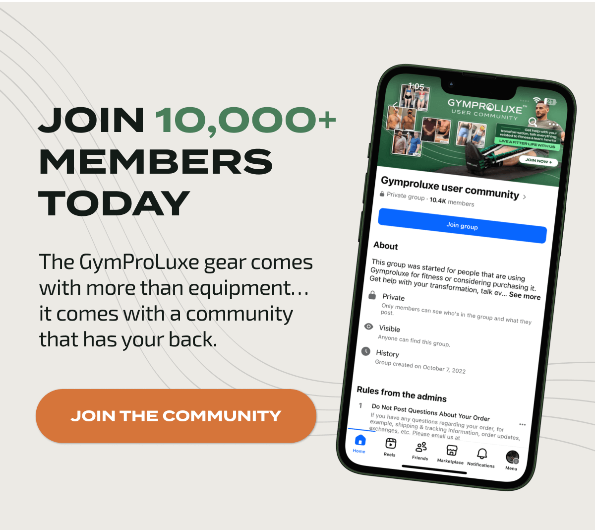 Join 10,000+ Members Today | JOIN THE COMMUNITY