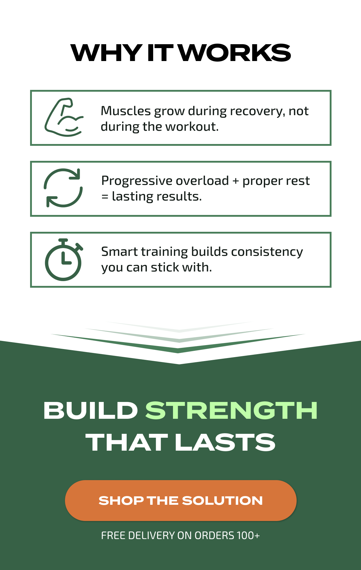 Build Strength That Lasts | SHOP THE SOLUTION