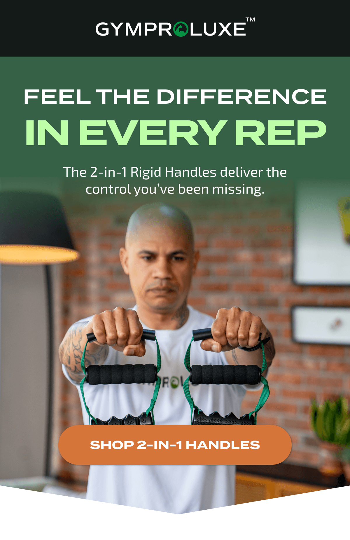 Feel The Difference In Every Rep | SHOP 2-IN-1 HANDLES