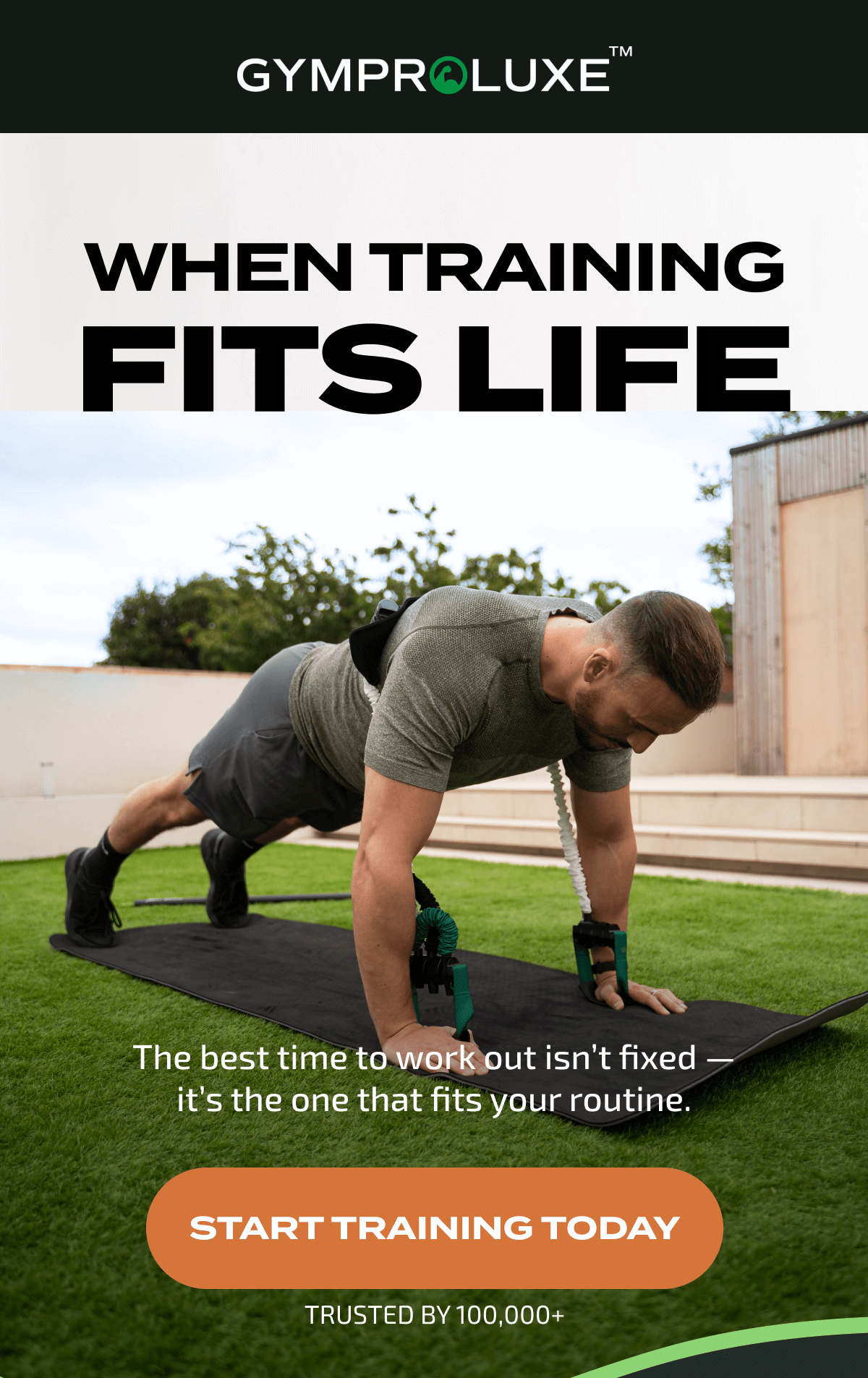When Training Fits Life | START TRAINING TODAY