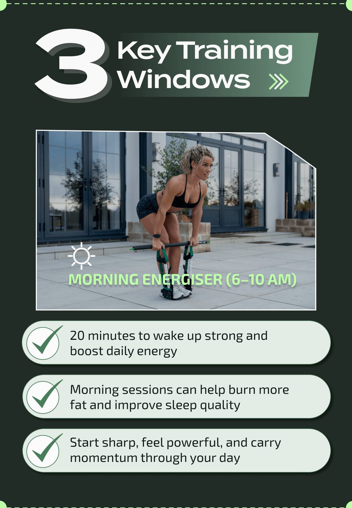 3 Key Training Windows