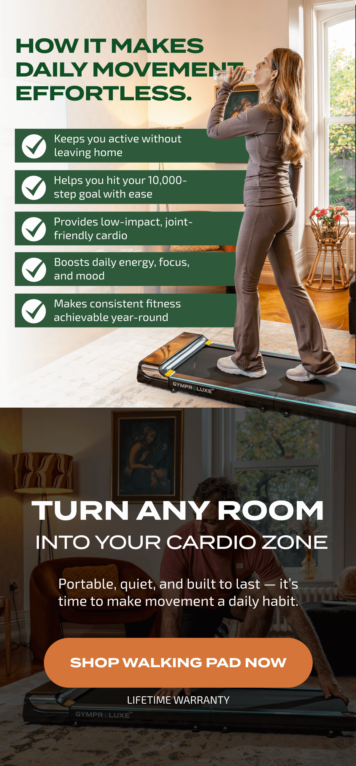 Turn Any Room Into Your Cardio Zone