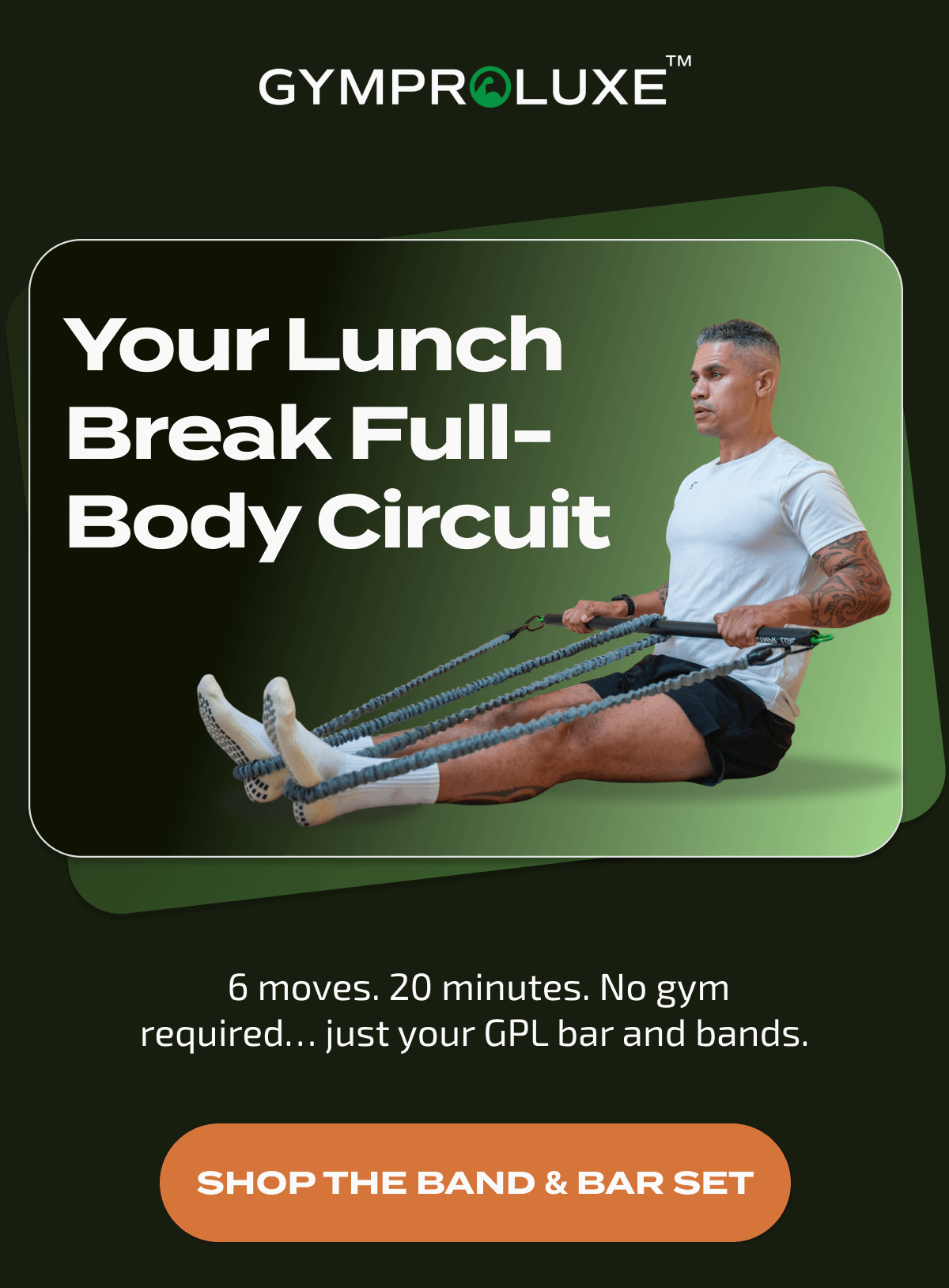 Your Lunch Break Full-Body Circuit | SHOP THE BAND & BAR SET