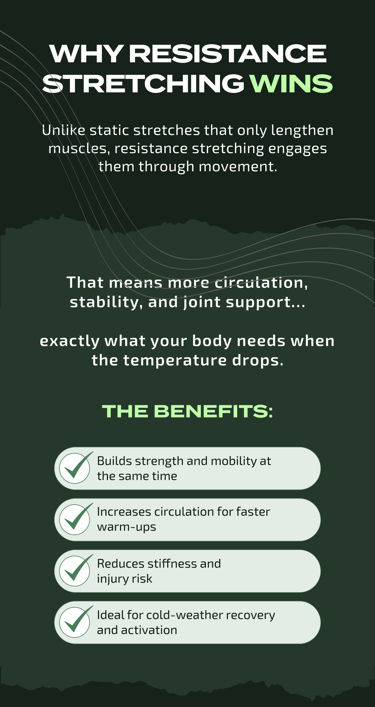 Why Resistance Stretching Wins 