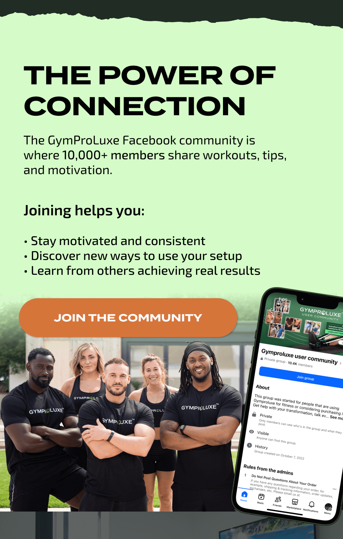 The Power Of Connection | JOIN THE COMMUNITY