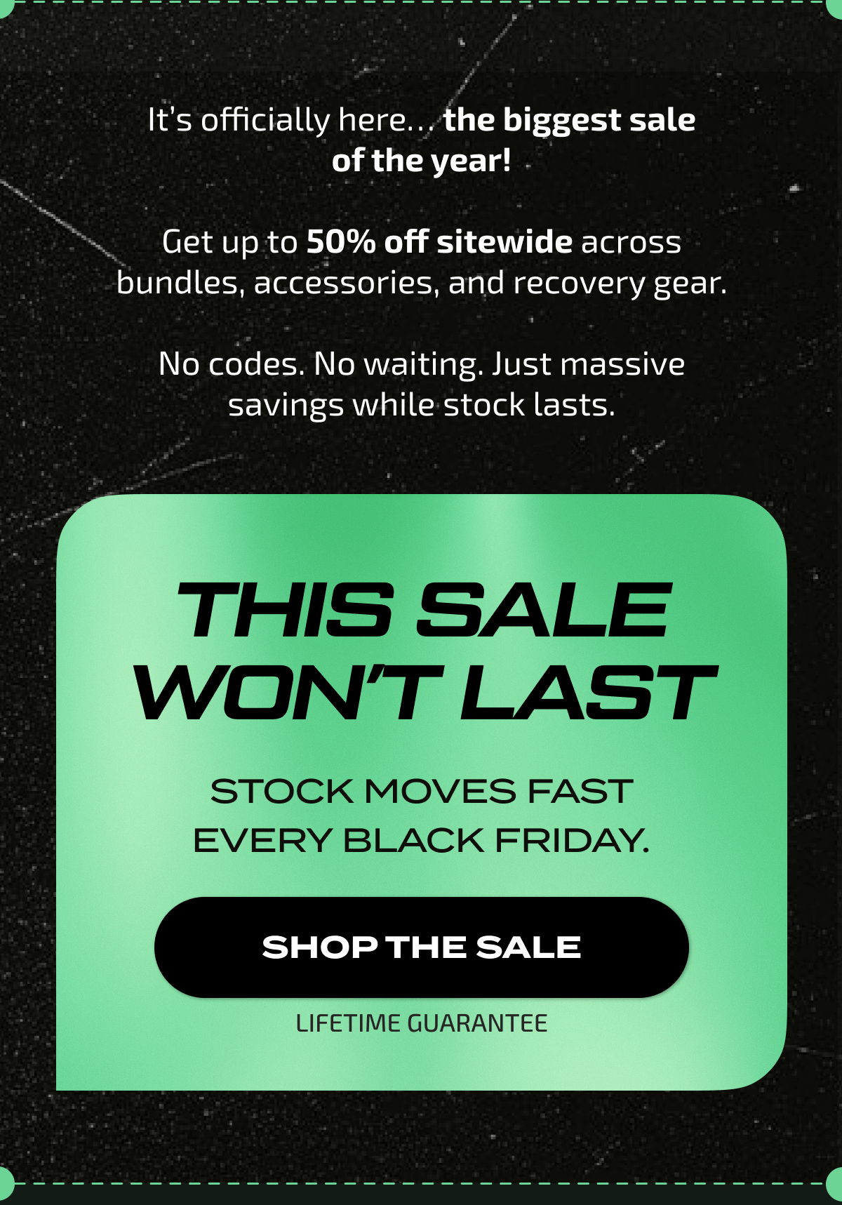 THIS SALE WON’T LAST | SHOP THE SALE