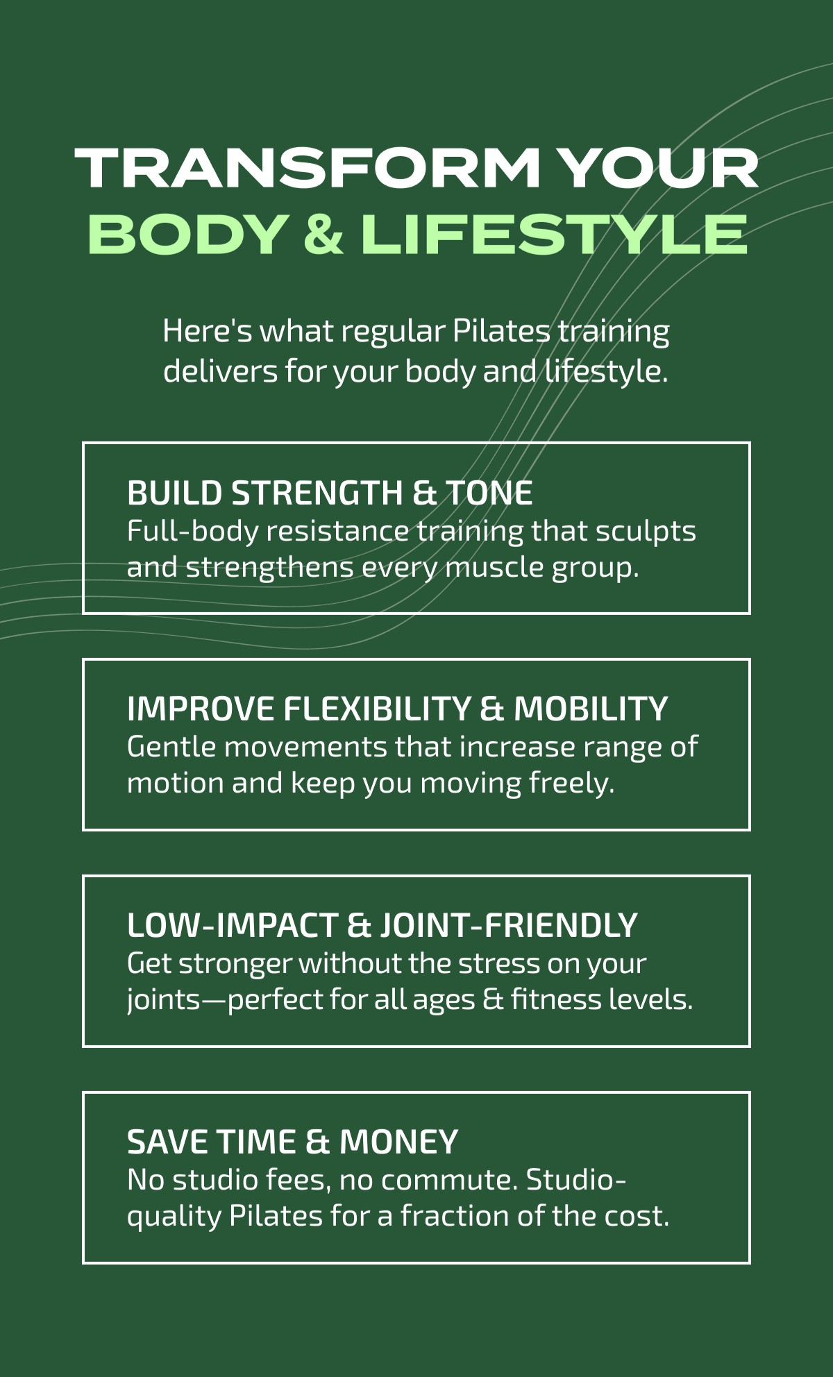 TRANSFORM YOUR BODY & LIFESTYLE