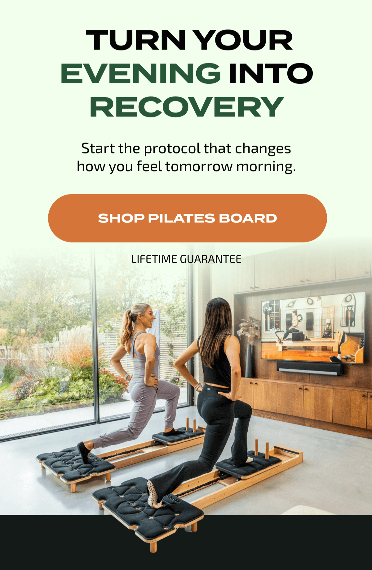  Turn Your Evening Into Recovery | SHOP PILATES BOARD