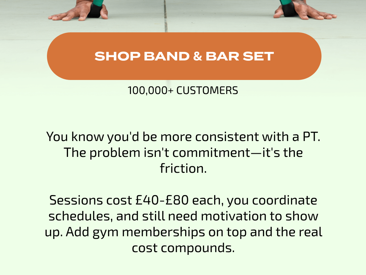 SHOP BAND & BAR SET