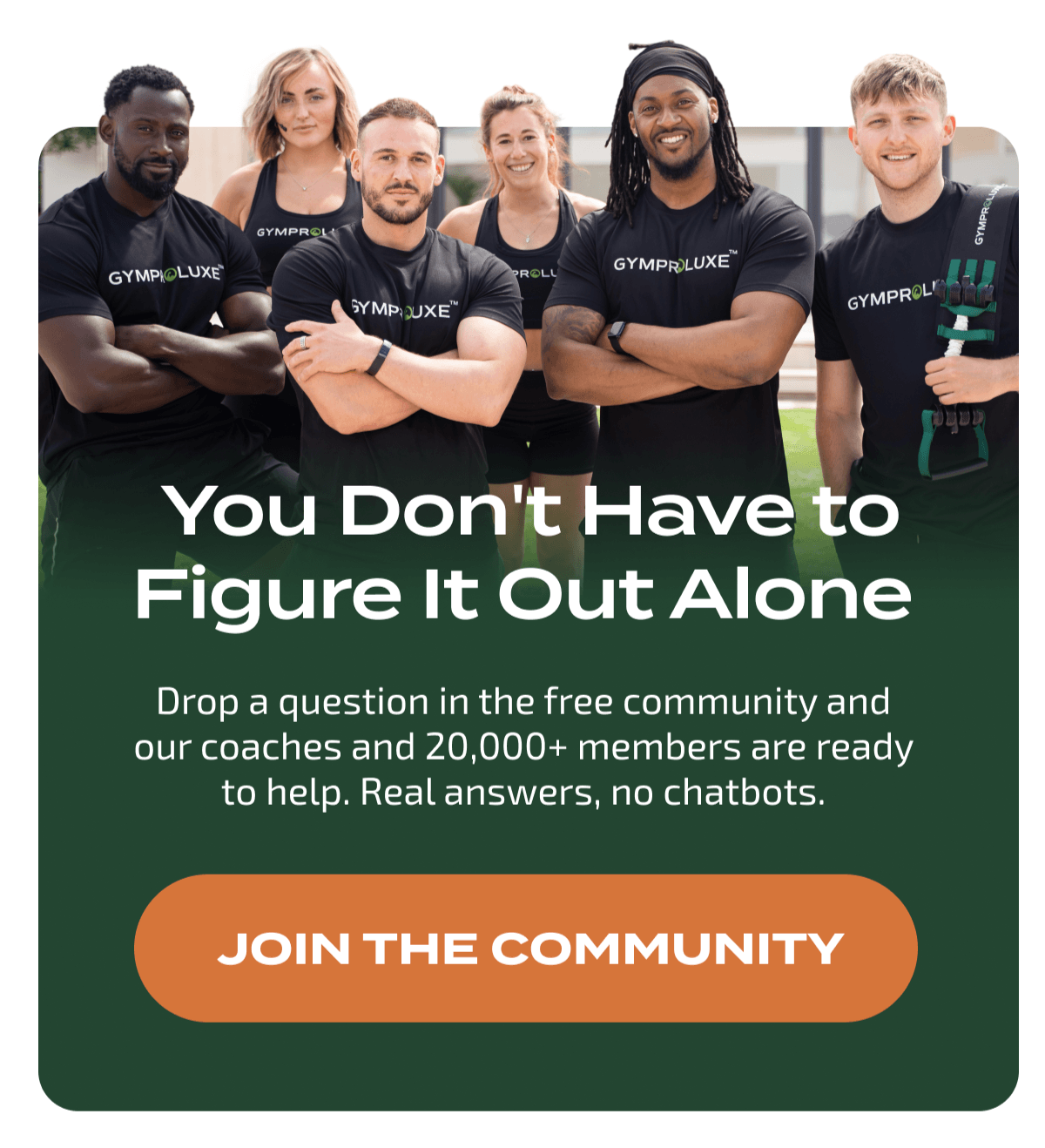  You Don't Have to Figure It Out Alone |  JOIN THE COMMUNITY