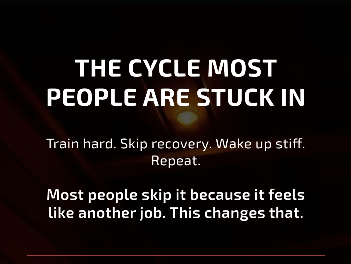 The cycle most people are stuck in