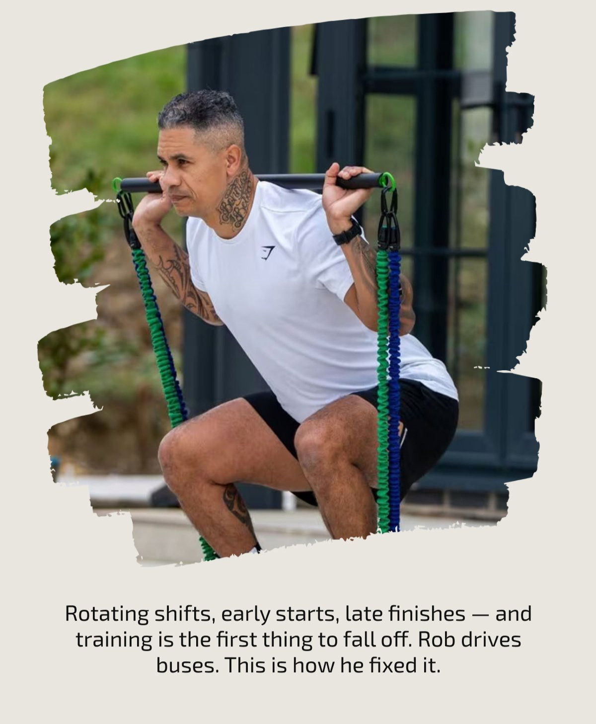 Rotating shifts, early starts, late finishes — and training is the first thing to fall off. Rob drives buses. This is how he fixed it.