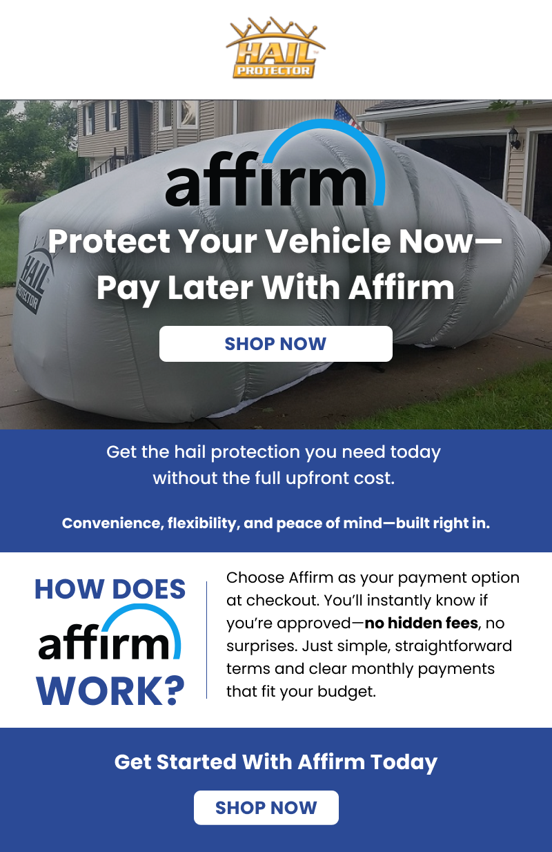 choose affirm at checkout for easy payment options