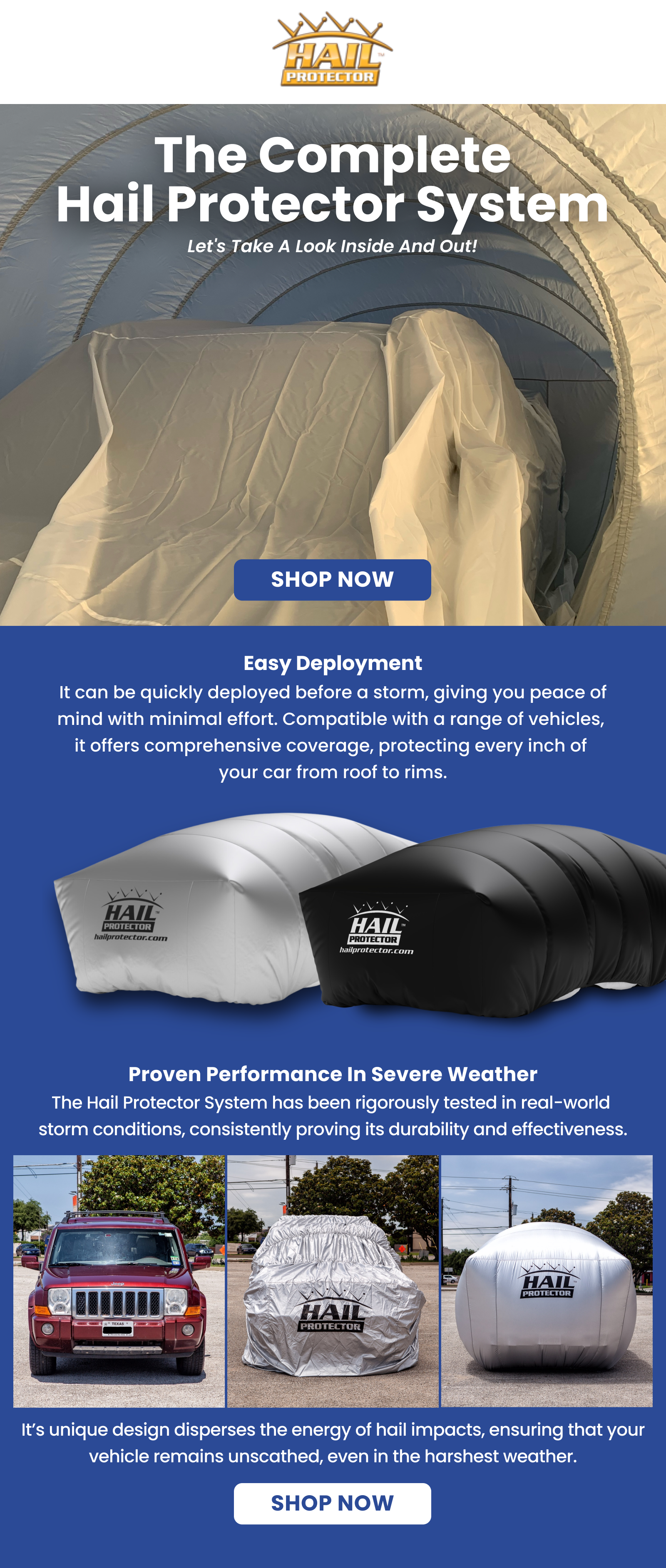 protect your vehicle from damage - shop now