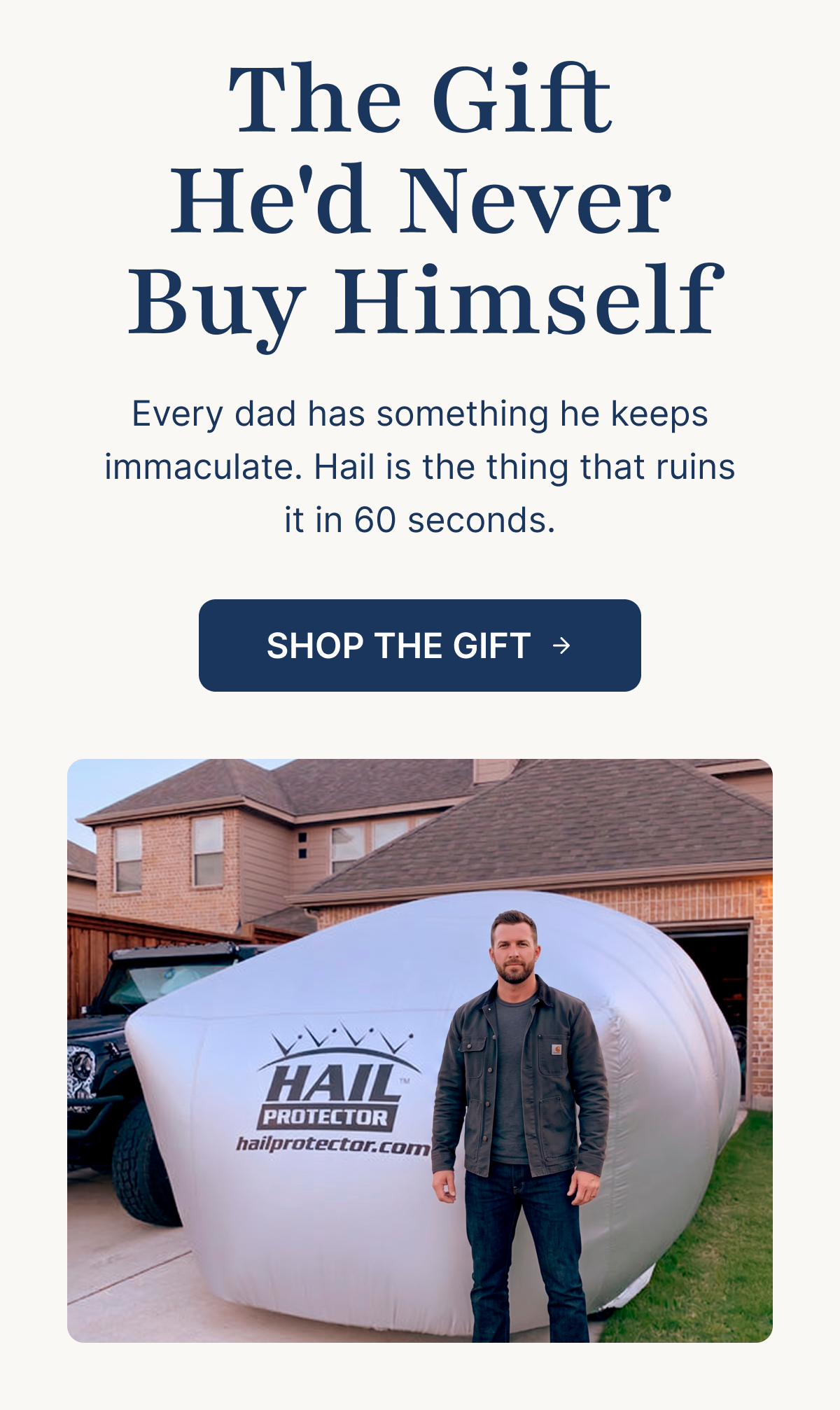The Gift He'd Never Buy Himself
